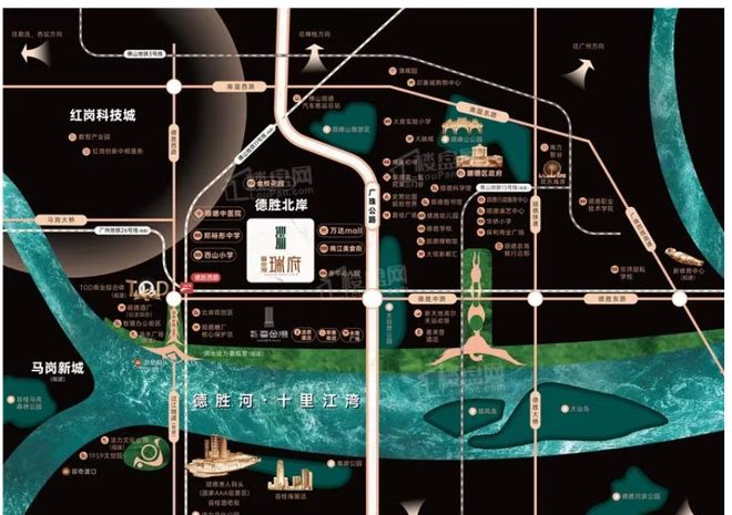 Ai热搜｜涛汇鎏金湾瑞府售楼处中心：官方最新发布奢宅新品预约(图4)
